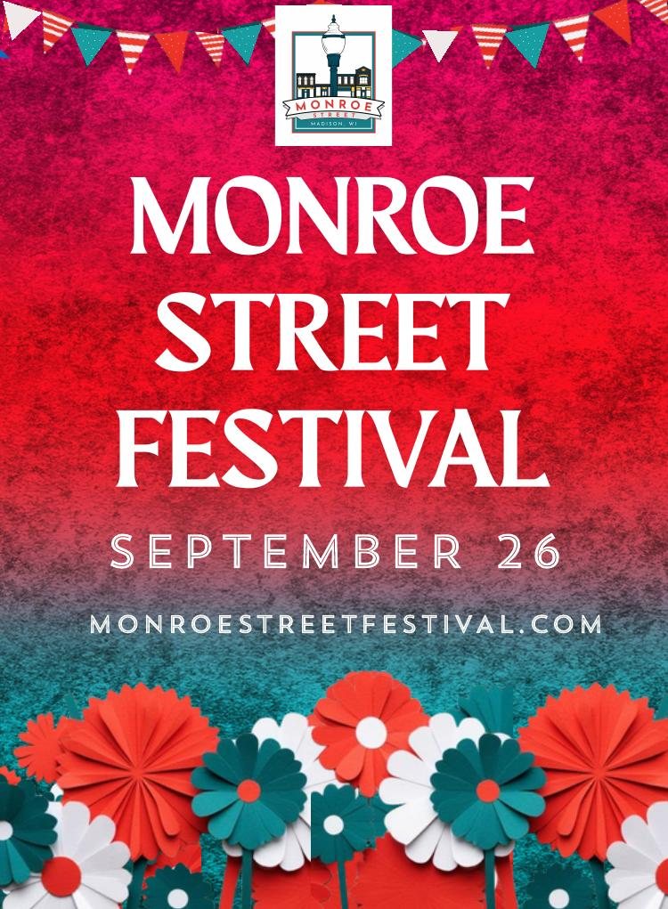 Monroe Street Festival, September 26. monroestreetfestival.com